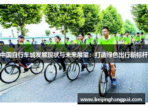 中国自行车城发展现状与未来展望：打造绿色出行新标杆